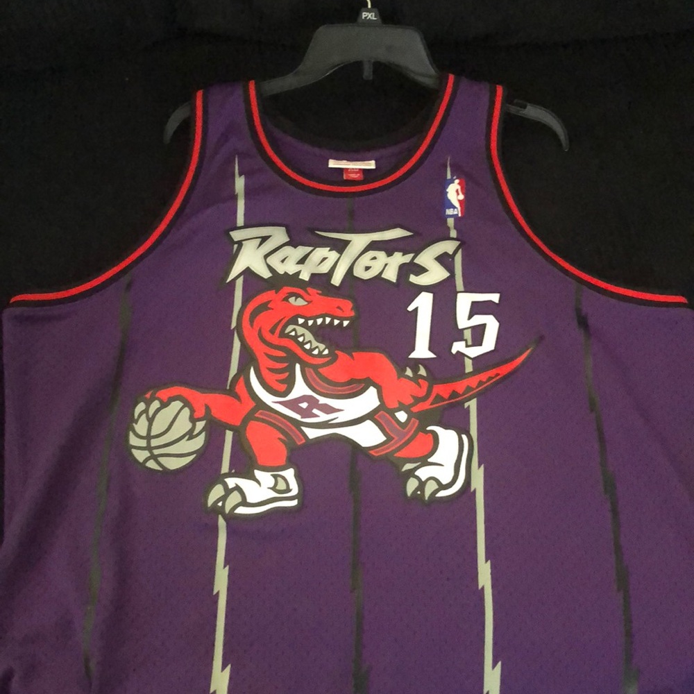 Vince Carter raptors jersey 98-99 hardwood classic